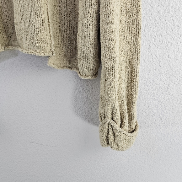 Free People Anthropologie by the fire cozy pullover oversized boxy sweater Small - Picture 3 of 7